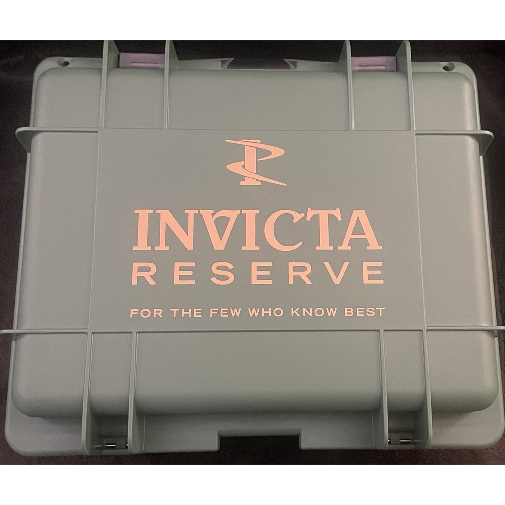 Invicta DC15GRN Reserve 15-Slot Dive Impact Watch Case, Green *CASE ONLY* New